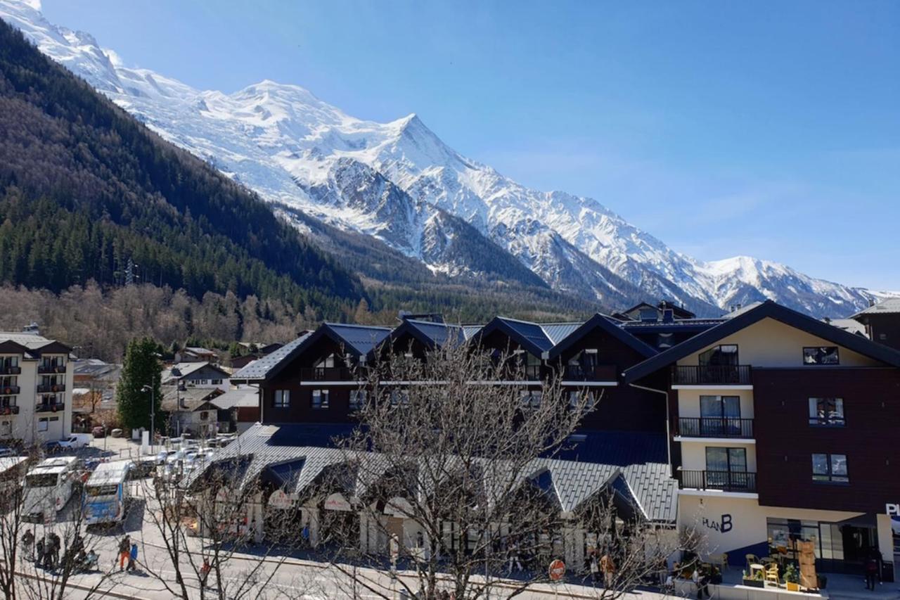 샤모니 Hypercenter 27 M With Balcony Mont Blanc View 아파트 외부 사진
